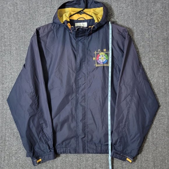 Cutter & Buck Jacket Mens Large Navy Blue Embroidered Full Zip Vented Golf - Picture 6 of 14